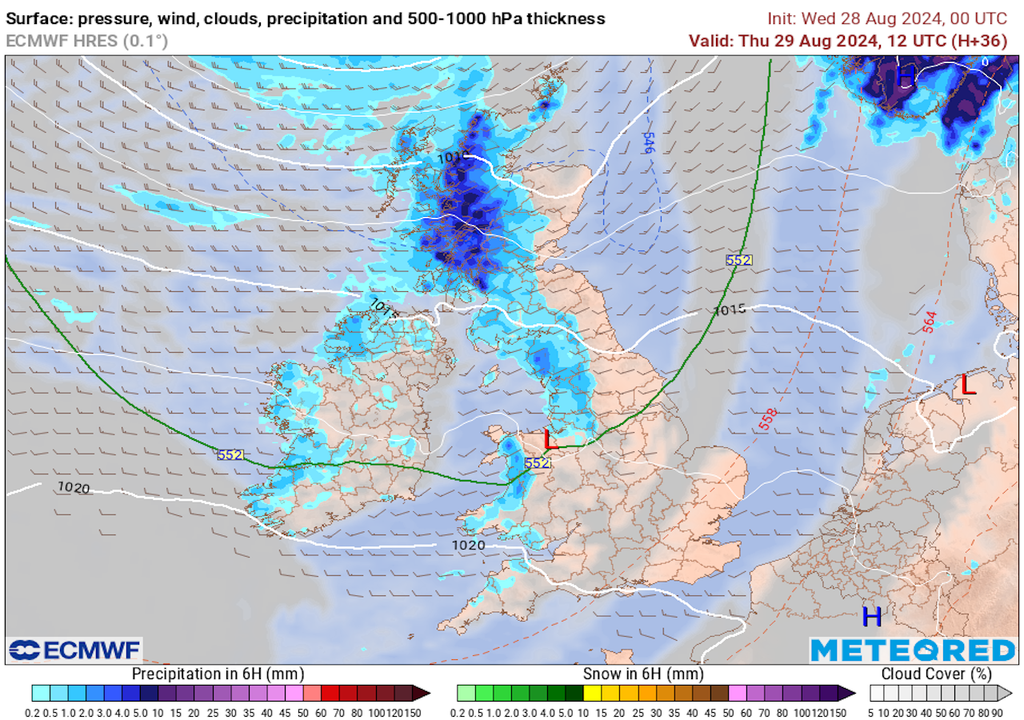 The UK weather outlook for the final days of August up to autumn 2024