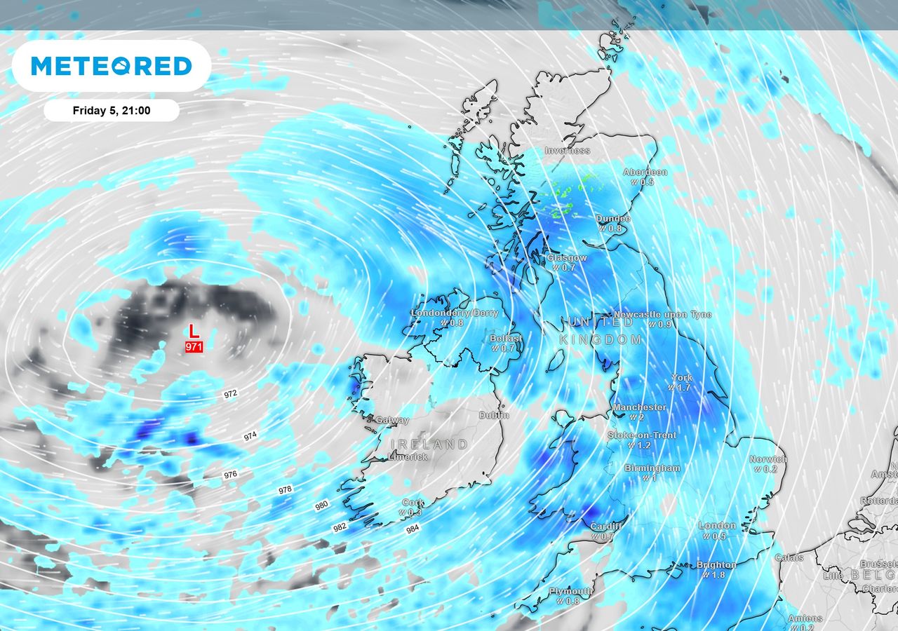 UK weather outlook: Washout and windy weather to end the week