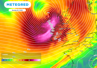 UK weather outlook: Storm Ashley to hit UK with 80mph winds this weekend