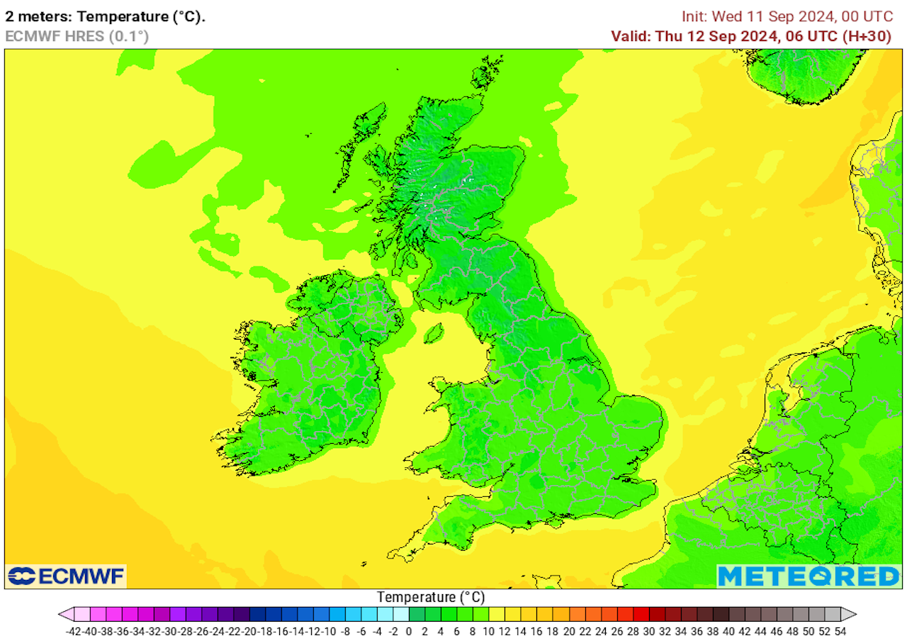 UK weather turns much colder as polar air mass pushes in, will it linger  into the weekend?