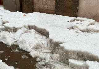 Última hora de las tormentas en Albacete y Región de Murcia: más de 80 l/m2, inundaciones súbitas y montañas de granizo