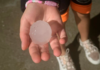 Última hora de las tormentas en Cataluña y Huesca: más de 50 l/m2, granizo de gran tamaño e inundaciones súbitas