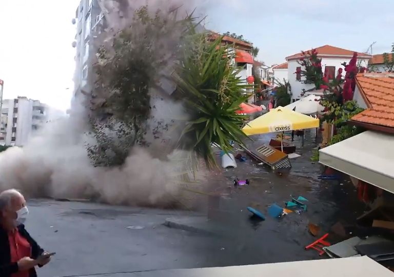 Última hora: fortísimo terremoto en Grecia de 7.0 y tsunami en Turquía Última hora: fortísimo terremoto en Grecia de 7.0 y tsunami en Turquía