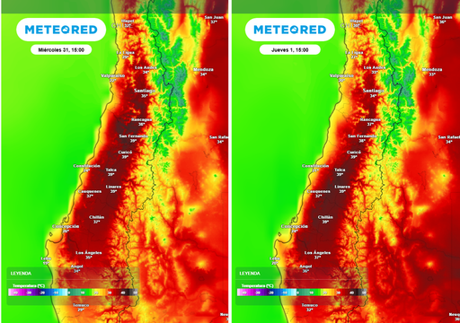 &Uacute;ltima semana de diciembre: 2025 se despide con posible ola de calor en la zona central de Chile