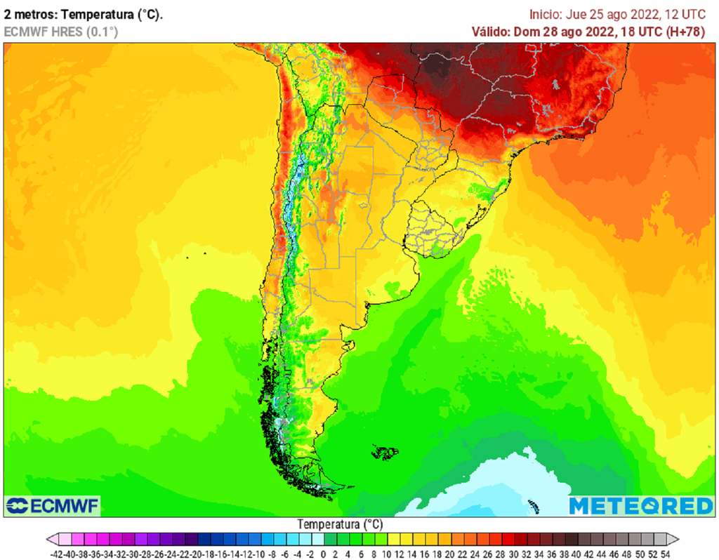 mapa temperatura 2m mapa temperatura 2m