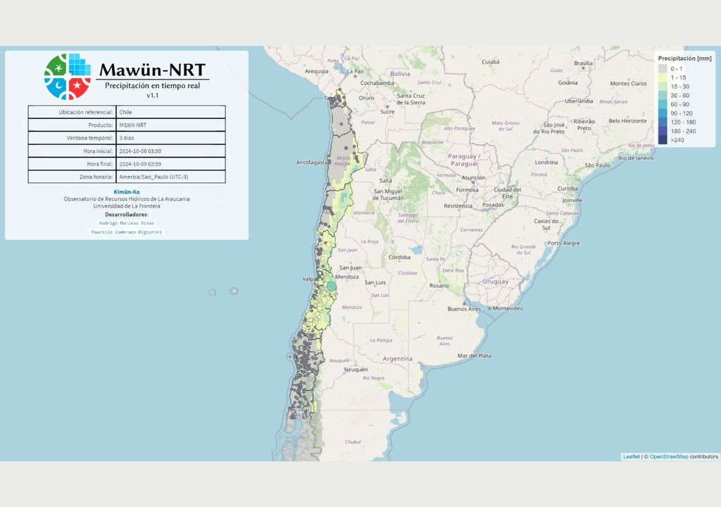 precipitaciones acumuladas precipitaciones acumuladas