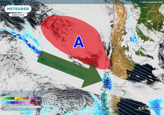 Últimos días del anticiclón sobre Chile: temporales con río atmosférico persisten en la Patagonia este fin de semana
