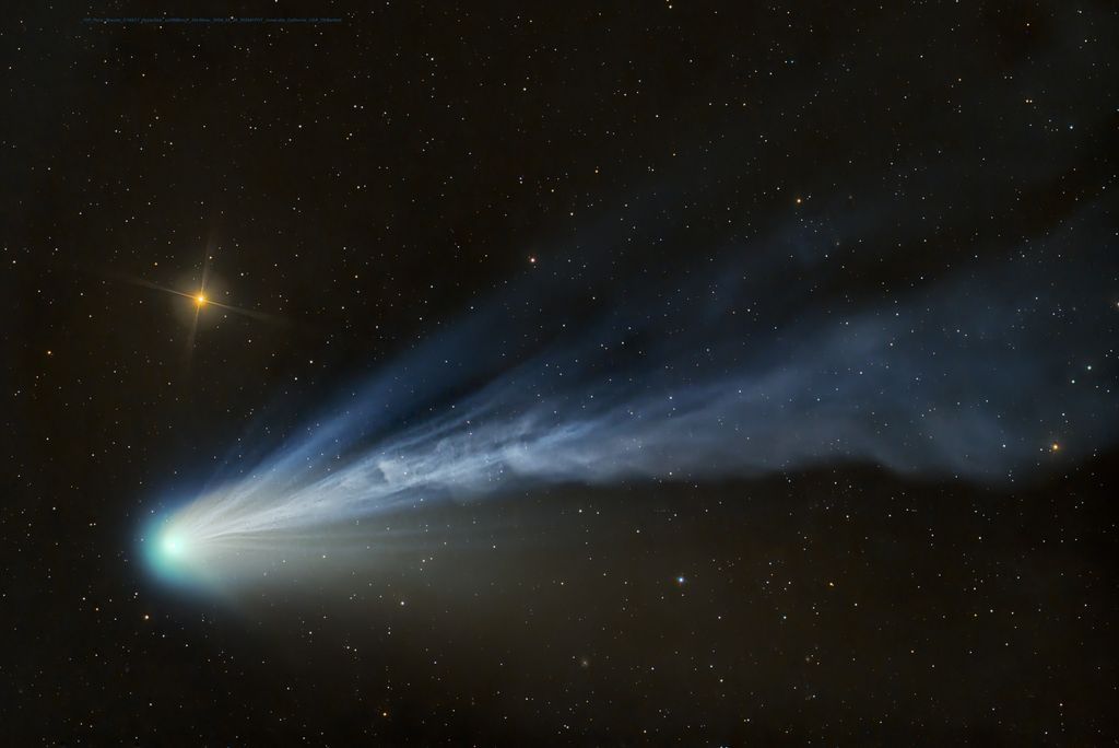 La comète Pons-Brooks. Crédit : Dan Bartlett / NASA-APOD