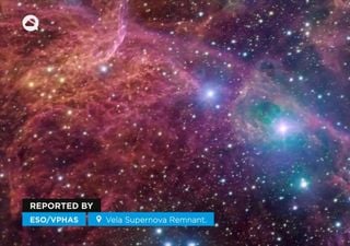 Um “cemitério” estelar no céu: veja as espetaculares imagens dos restos de uma supernova que explodiu há 11.000 anos