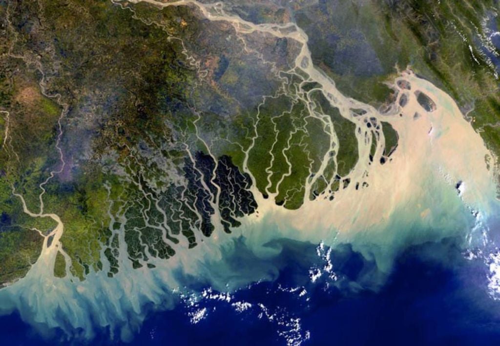 Delta do Rio Ganges, na Ásia