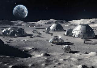 Uma base lunar sem transportar tijolos da Terra: cientistas explicam como construir no interior de uma cratera lunar