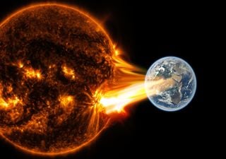 Forte tempestade solar atinge a Terra