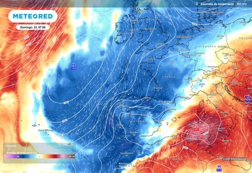 Uma grande ondula&ccedil;&atilde;o do jato polar provocar&aacute; uma mudan&ccedil;a radical do tempo em Portugal a partir de quinta-feira