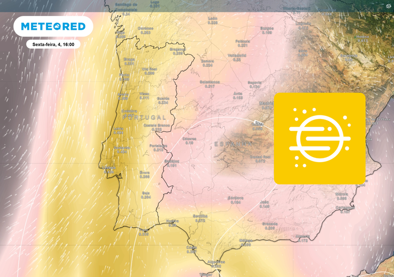 Uma &ldquo;l&iacute;ngua&rdquo; de poeiras do Saara ir&aacute; espalhar-se por Portugal a partir de quinta-feira