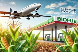 A new enzyme could turn corn oil into jet fuel