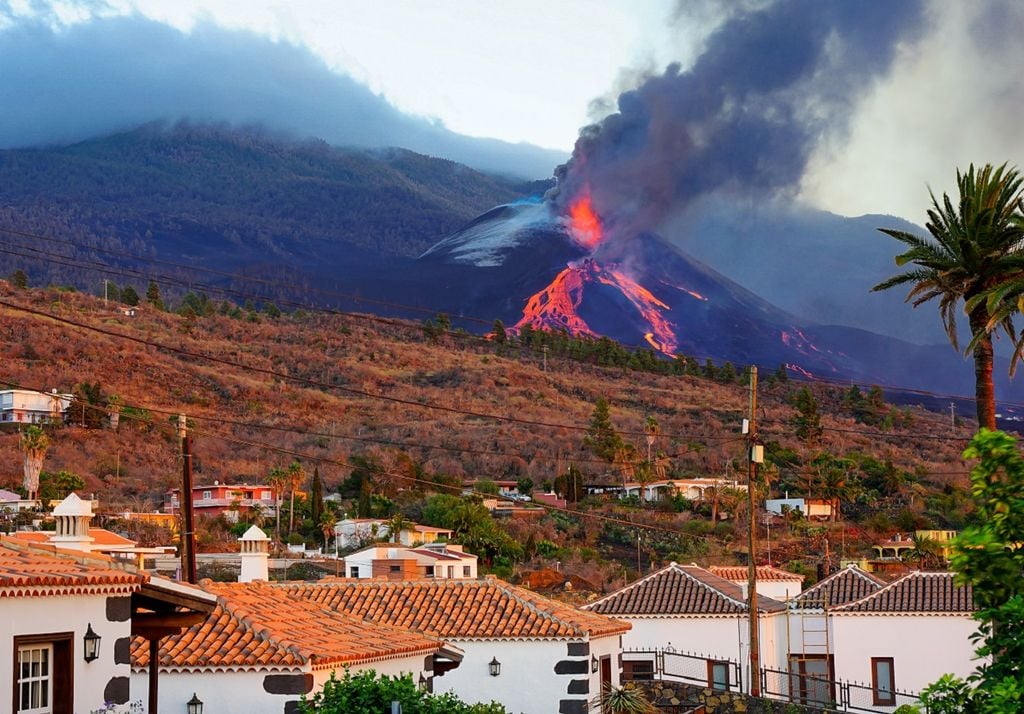 Cumbre vieja La Palma volcán