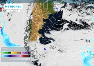 Un anticiclón domina la Patagonia y frena el ingreso de frentes: qué tiempo esperar este fin de semana largo de mayo