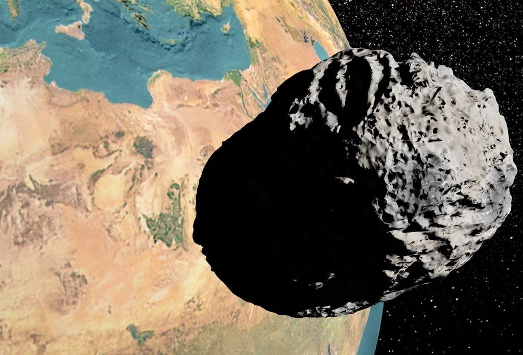 Un asteroide del tamaño de un autobús ha rozado la Tierra