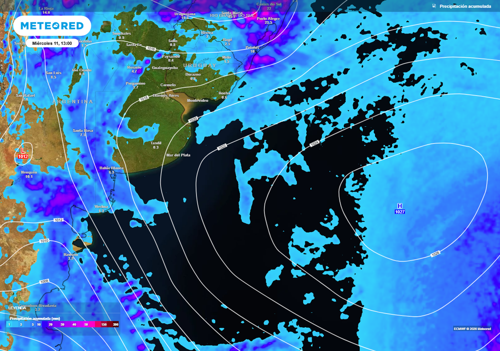 Las lluvias seguirán esquivas esta semana hábil sobre Buenos Aires.