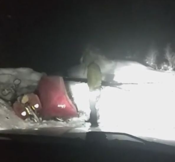 Un Ciclista Español Es Encontrado En Una Carretera De Siberia A -50º C Un Ciclista Español Es Encontrado En Una Carretera De Siberia A -50º C