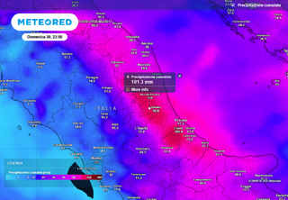 Meteo, Un ciclone si abbatte sull'Adriatico, attenzione Italia: più di 100 mm, scatta l'allerta tra Abruzzo e Marche