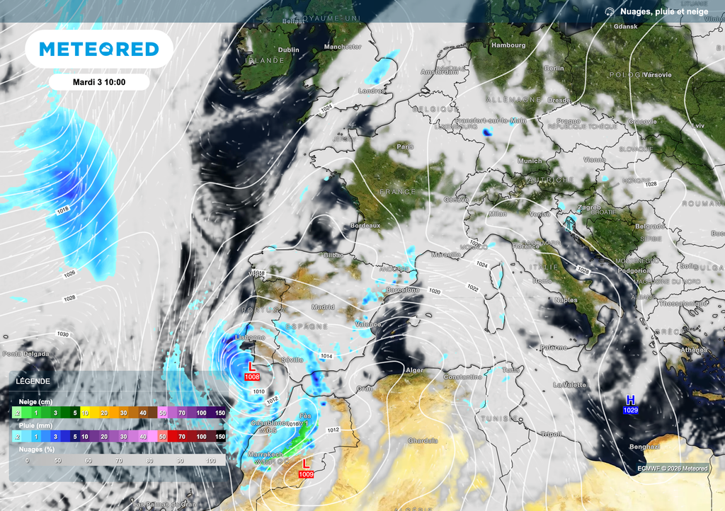 Les prévisions demandent à être affinées au fil de ces prochains jours.