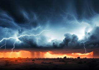 An experiment suggests that wet skin can attenuate the impact of lightning