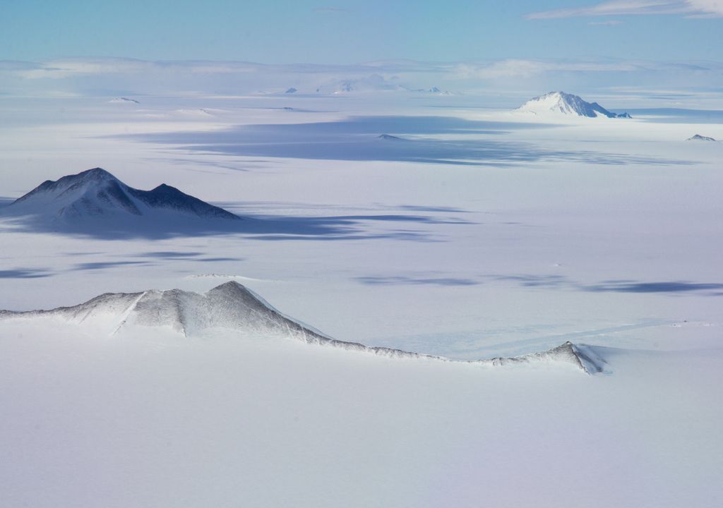 Nunataks Groenlandia cambiamento climatico