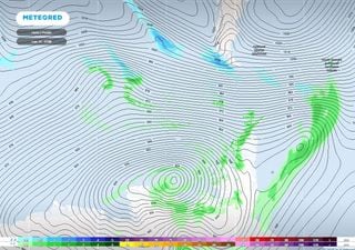 Potente ciclón cerca de la península antártica puede marcar nuevo record