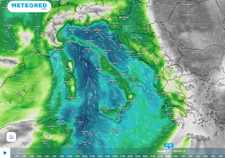 Un fiume atmosferico nel weekend salirà verso l'Italia meridionale: rischio eventi alluvionali?