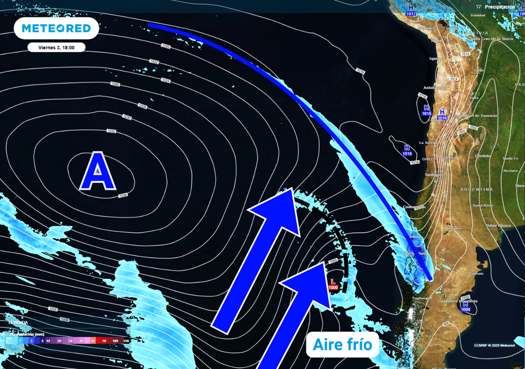precipitaciones previstas