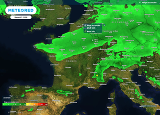 Un froid humide attendu en France en fin de semaine : nos cartes montrent de la neige en plaine &agrave; partir du 2 janvier !