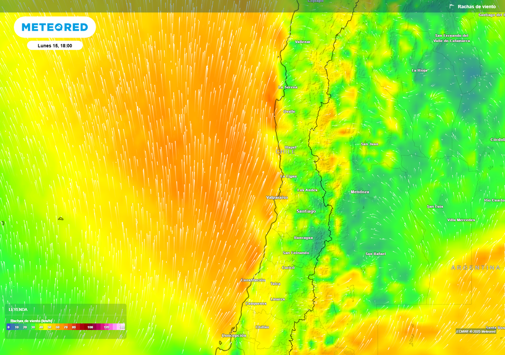 rachas de viento previstas rachas de viento previstas