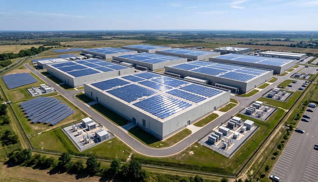 Le projet de data center géant est prévu sur des terres agricoles d’Etrechet dans l'Indre (image d'illustration). Le projet de data center géant est prévu sur des terres agricoles d’Etrechet dans l'Indre (image d'illustration).