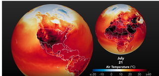 Un julio de extremos