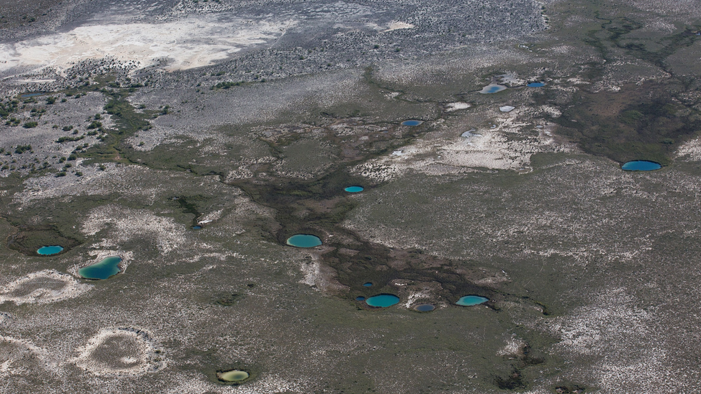 ciencia; Coahuila; Mexico; Cuatro Cienegas; geologia; bioogia; evolucion Las pozas del Valle de Cuatro Ciénegas pueden alcanzar 18 metros de profundidad y presentar distintas temperaturas y composiciones químicas.