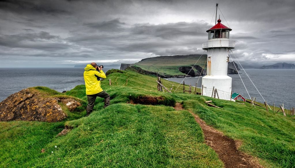 El faro de Mykineshólmur.