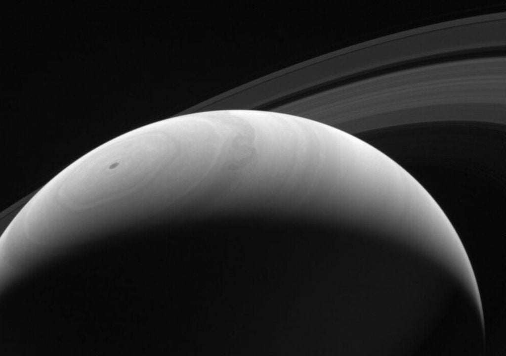 Saturno anillos sonda Cassini