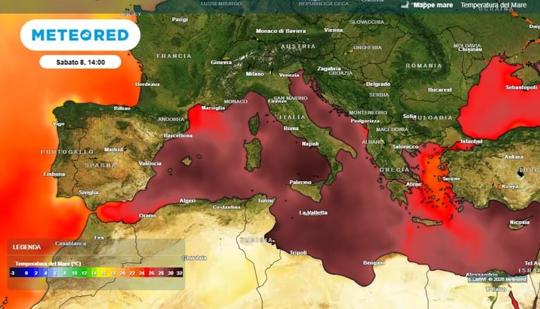 Un Mediterraneo caldissimo con temperature record: quali sono i rischi per i prossimi mesi?