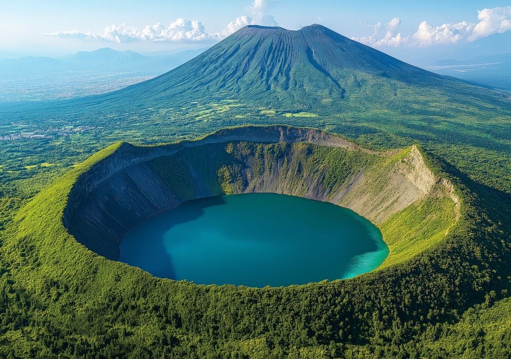 volcán, cambio climático