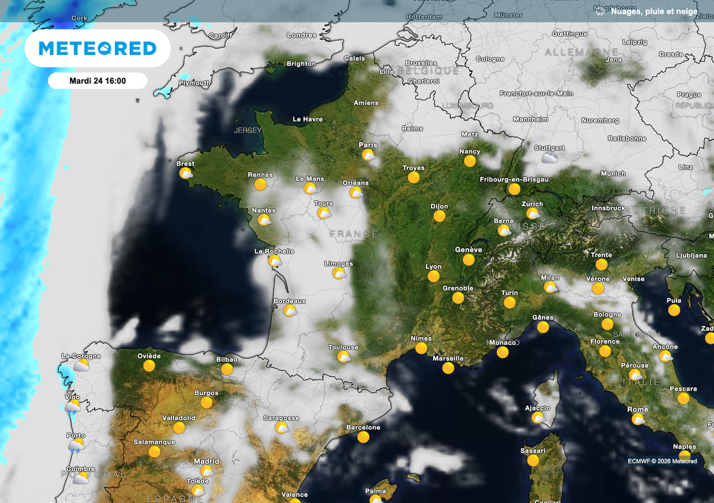 Du soleil plus présent d'ici le début de semaine prochaine.