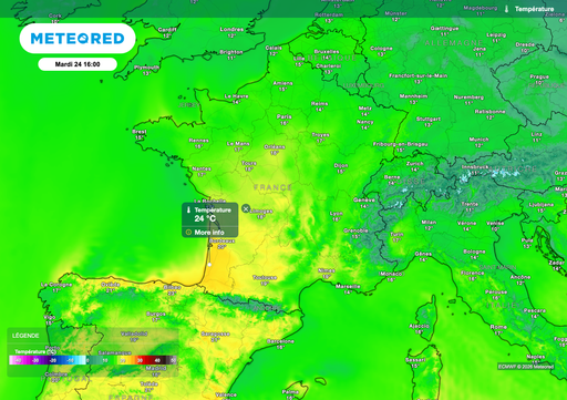 Un net retour au printemps&nbsp;: le 25 sera une journ&eacute;e hors du commun en France