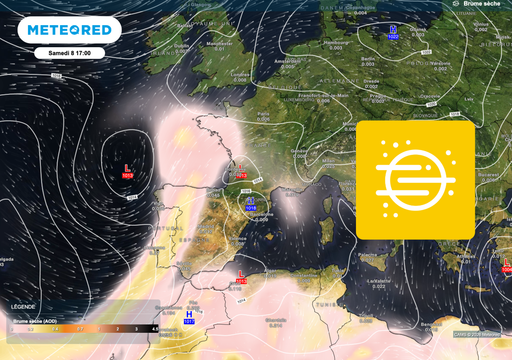 Un nouveau "nuage" de sable est pr&eacute;vu en France ! D&eacute;couvrez les pr&eacute;visions m&eacute;t&eacute;o