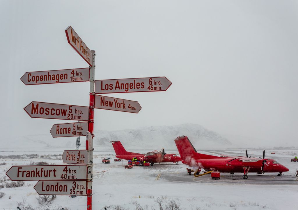 L'aéroport de Kangerlussuaq
