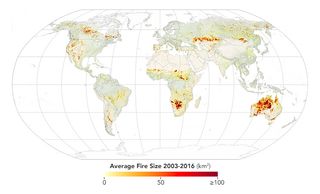 Un nuevo atlas mundial de incendios