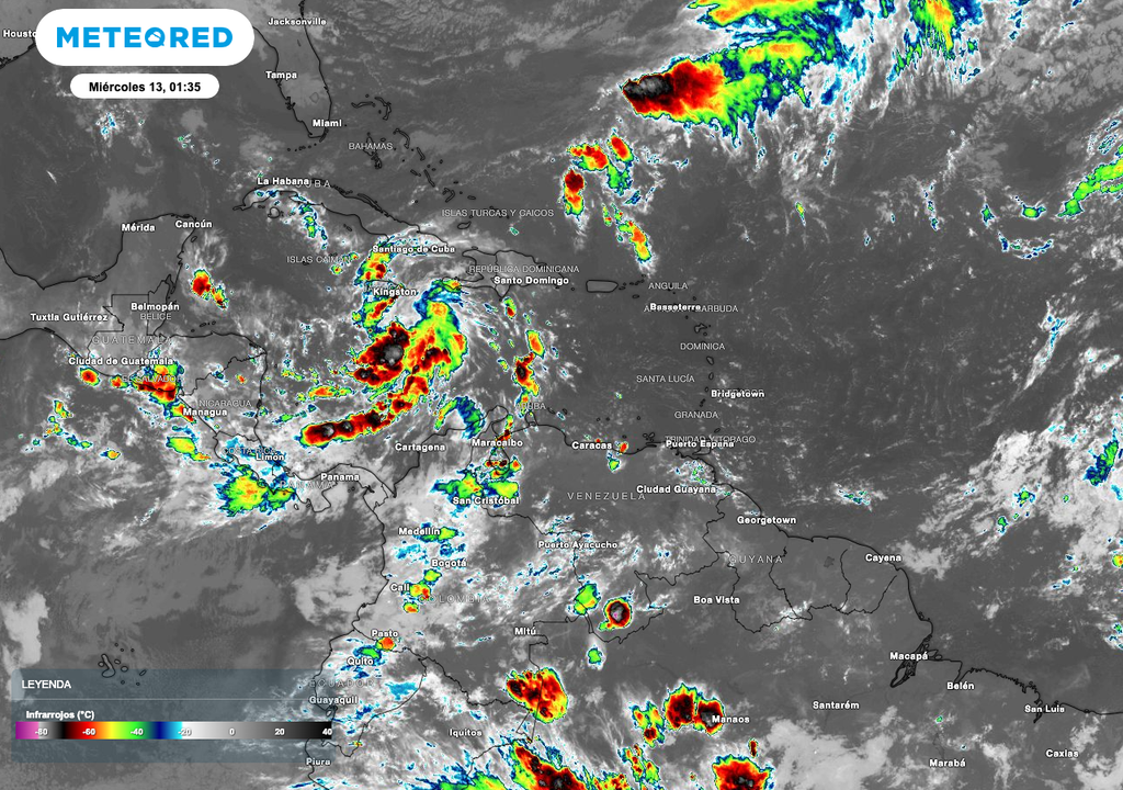 Un cyclone tropical est très probable dans la mer des Caraïbes, dans sa région centrale, alors que la saison des ouragans touche à sa fin.