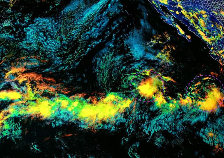 Nuevo ciclón tropical frente a costas del Pacífico mexicano Nuevo ciclón tropical frente a costas del Pacífico mexicano