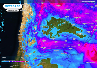 Un nuevo sistema frontal avanza por Argentina con más lluvias y descenso de temperatura