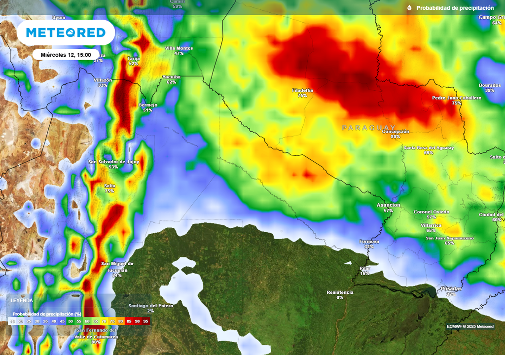 Alerta, Tormentas, NOA, Tucumán, Argentina, Pronostico