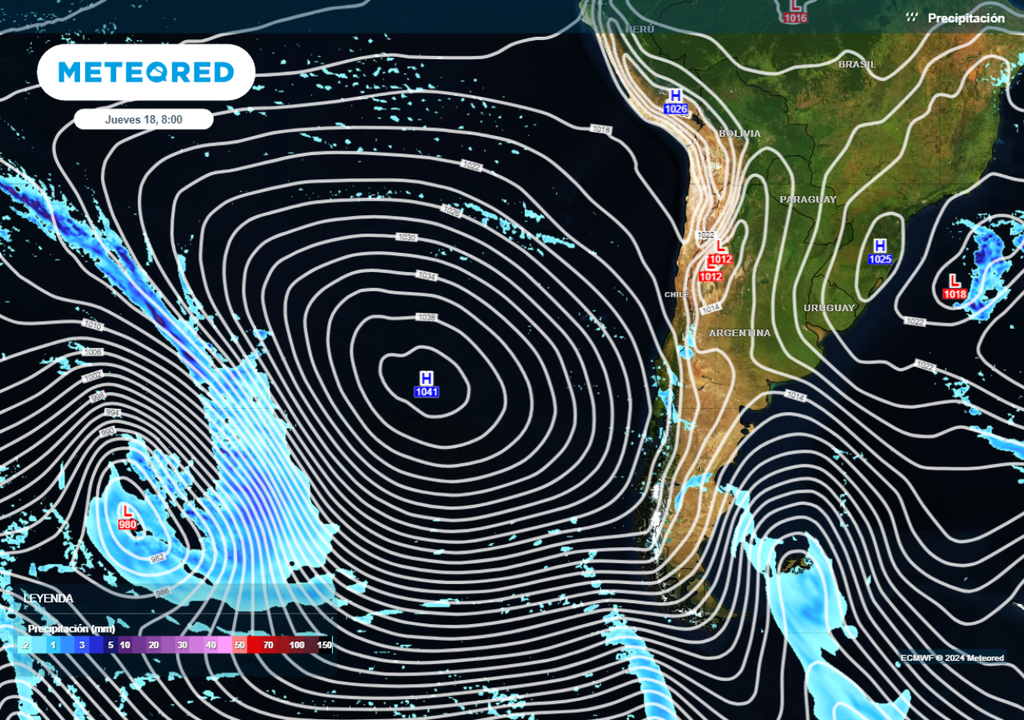 mapa de precipitaciones. mapa de precipitaciones.